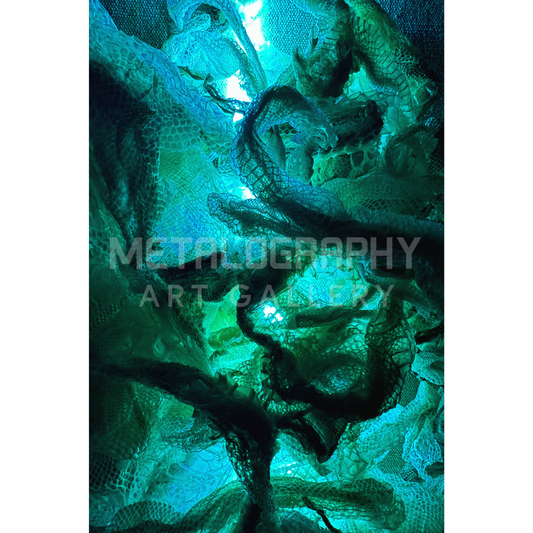 Neon Shedded Snakeskin Series #9