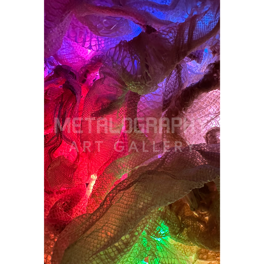 Neon Shedded Snakeskin Series  #18