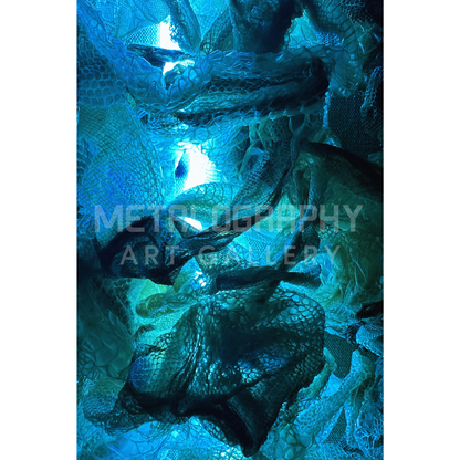 Neon Shedded Snakeskin Series #8