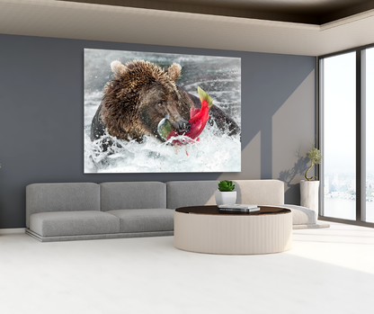 Bear with Fish