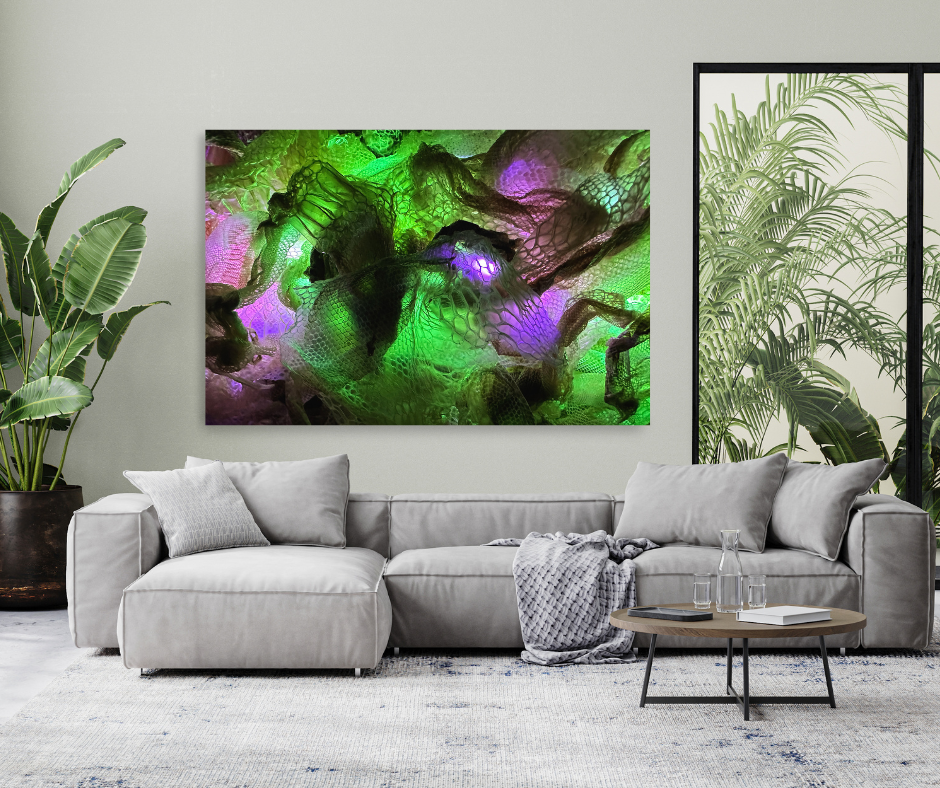 Neon Shedded Snakeskin Series  #11