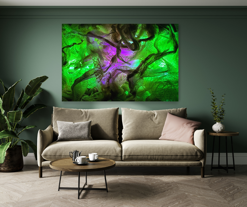 Neon Shedded Snakeskin Series  #10