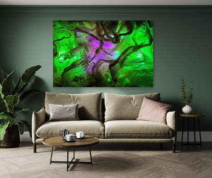 Neon Shedded Snakeskin Series  #10