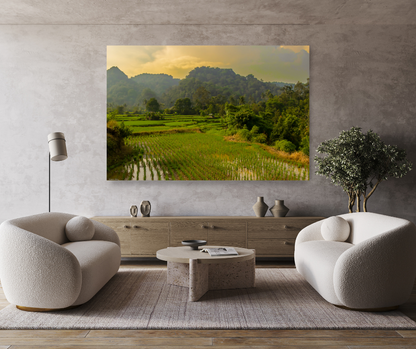 Long Day at the Rice Fields, West Sumatra
