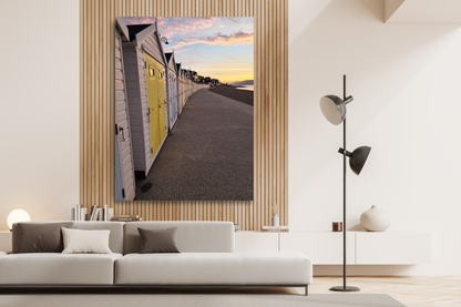 Seaside Beach Huts Line Up