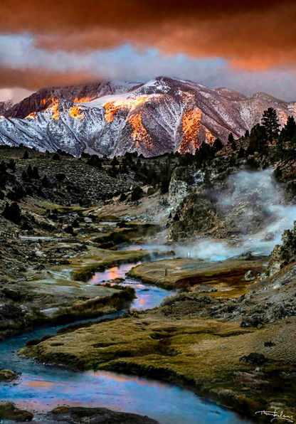 Sierra Sunrise, Hot Creek