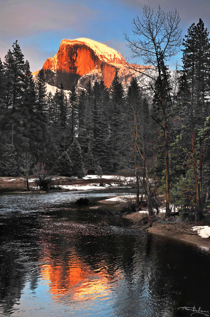 Half Dome Sunset