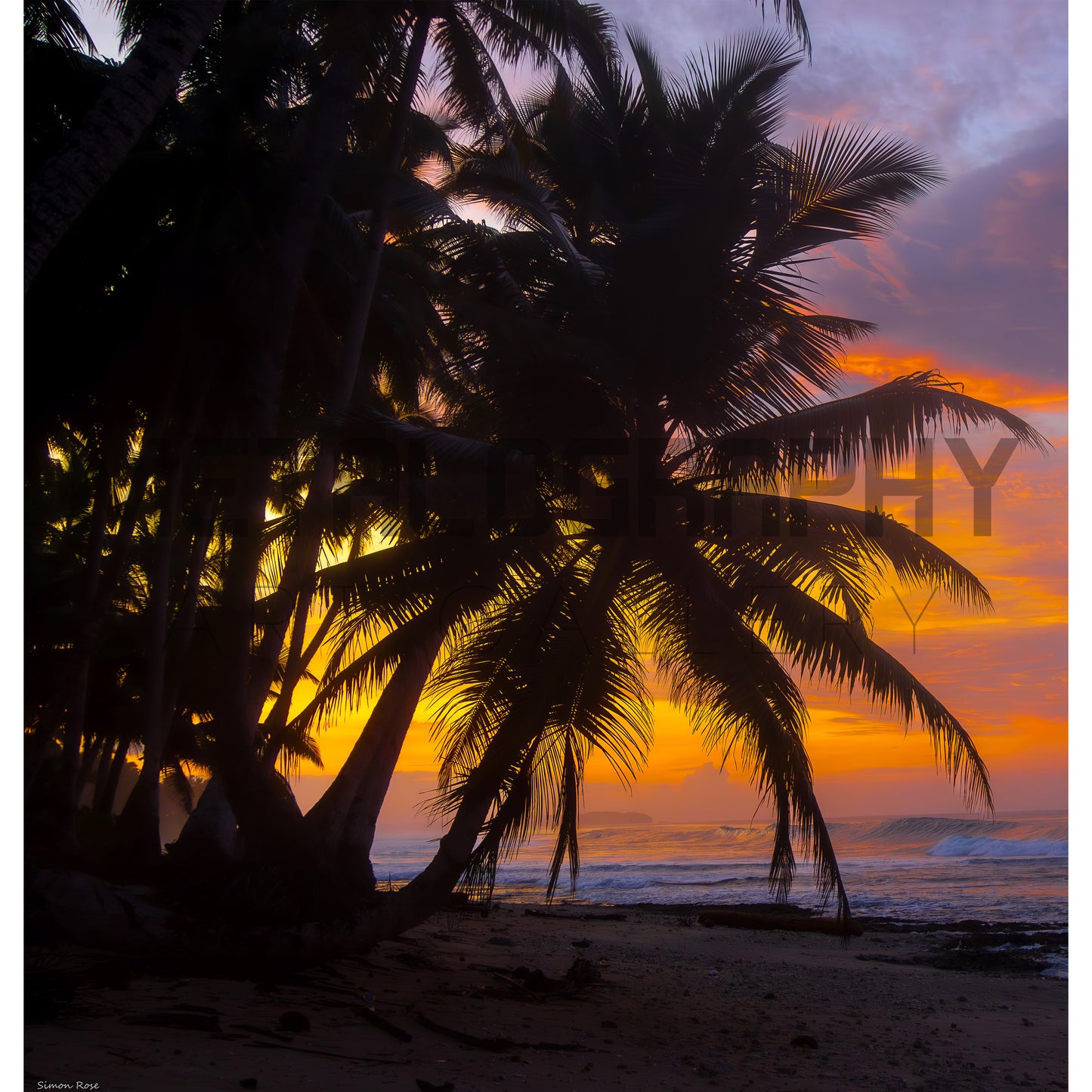 Sunrise in the Mentawai Islands