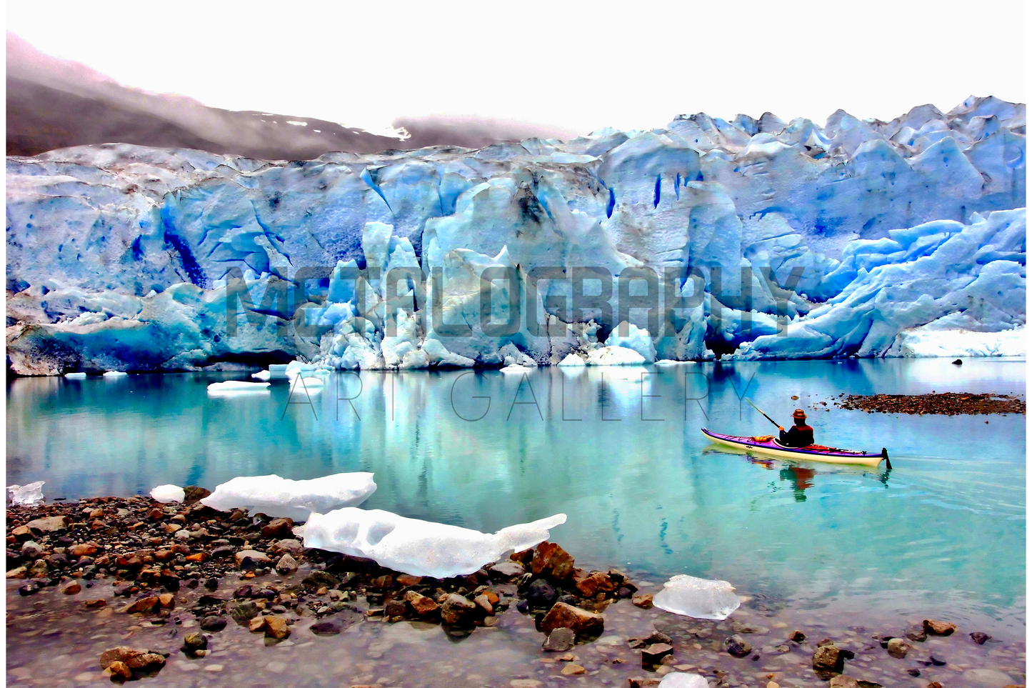 Alaskan Kayaker Reid Glacier