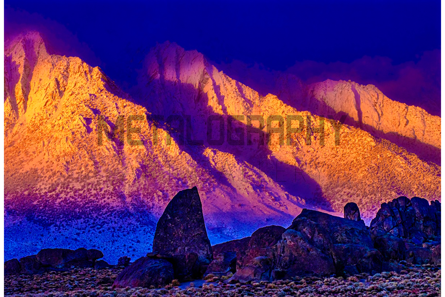 Golden Sunrise, Sierra Nevada