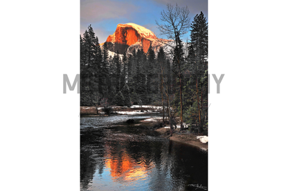 Half Dome Sunset