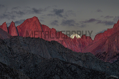 First Light, Setting Moon