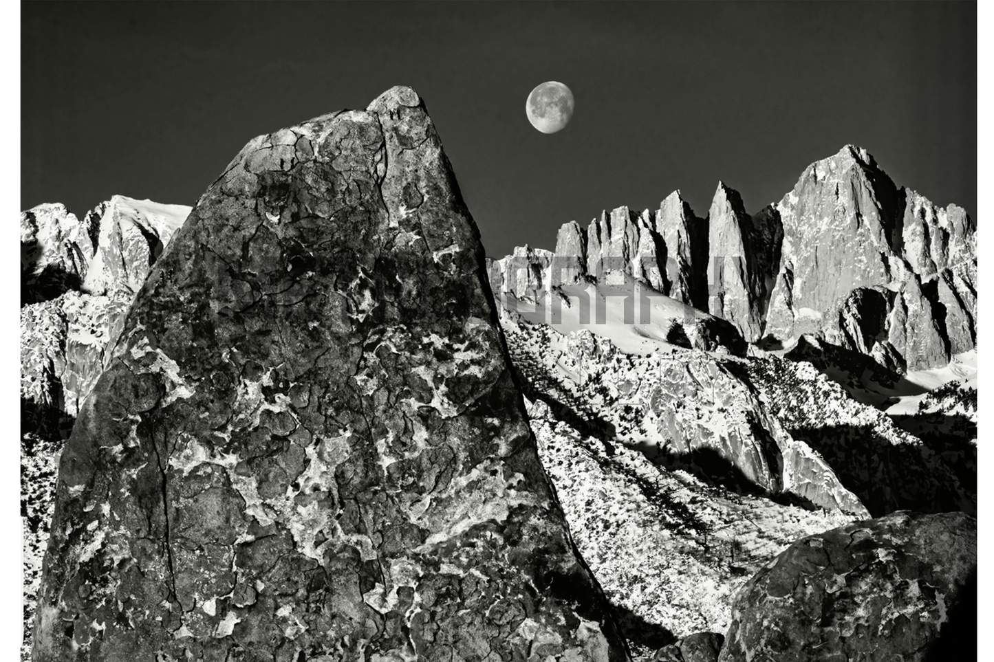 Sharkfin, Mount Whitney & Moon