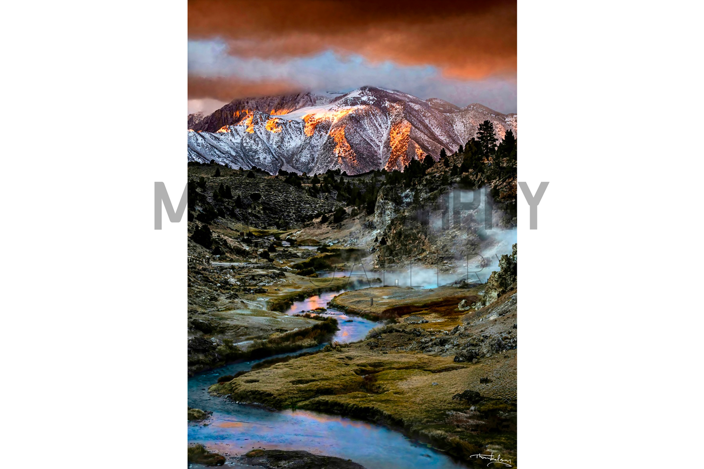 Sierra Sunrise, Hot Creek