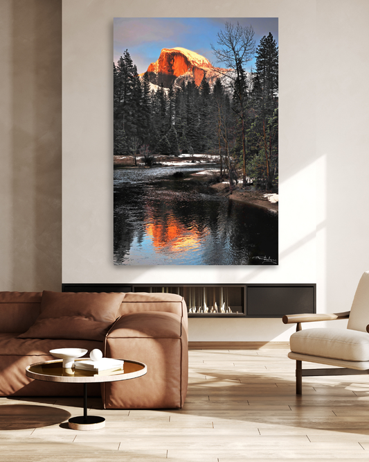 Half Dome Sunset