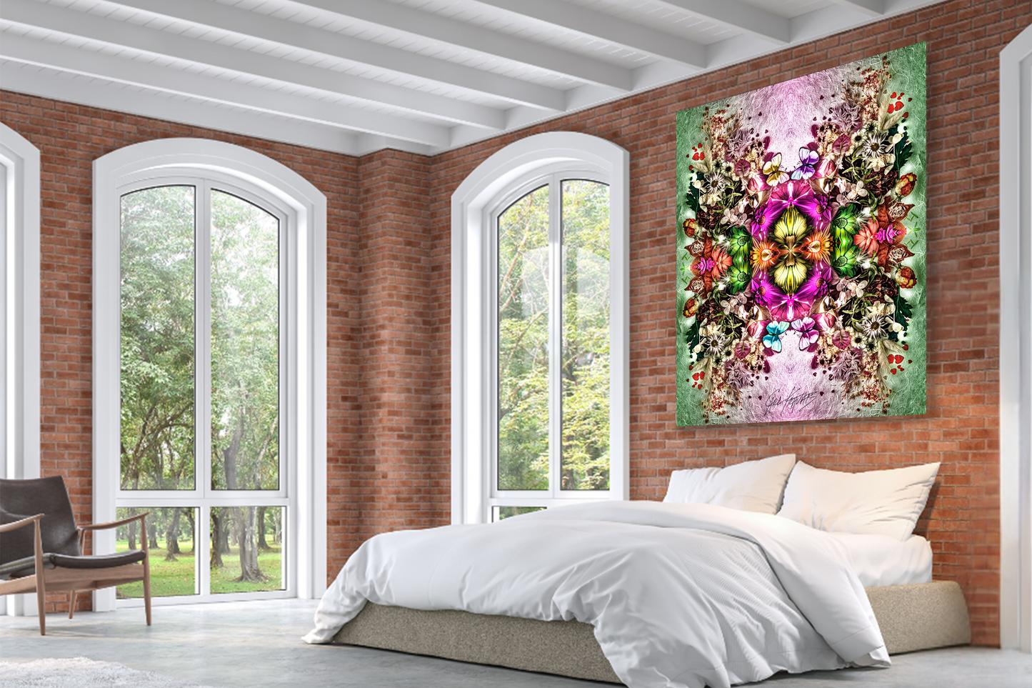 Butterflies and Flowers